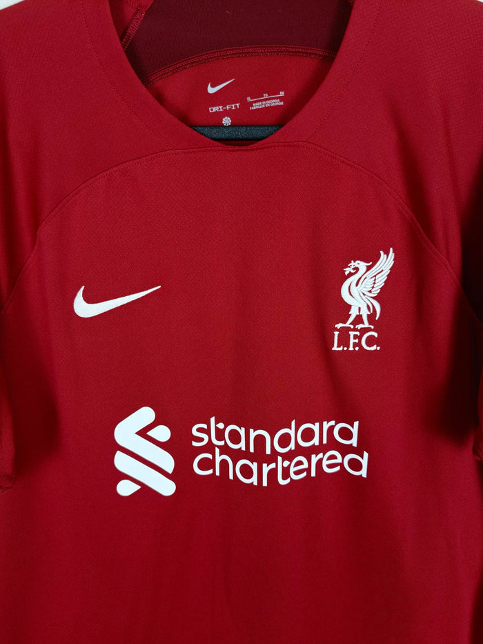 2022-23 Liverpool Home Shirt Luis Díaz #23 - detailed view