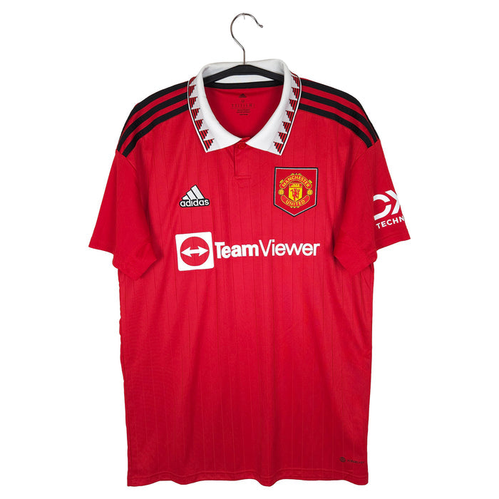 2022-23 Manchester United Home Shirt - front view