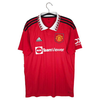 2022-23 Manchester United Home Shirt - front view
