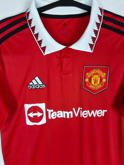 2022-23 Manchester United Home Shirt - detailed view