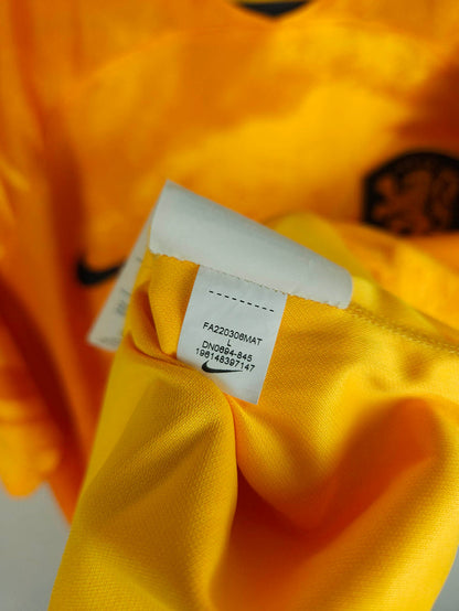 2022-23 Netherlands Home Shirt Gakpo #8 - detailed view