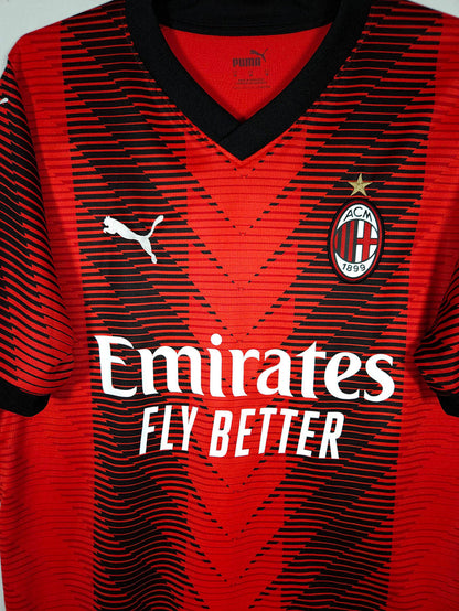 2023-24 AC Milan Home Shirt - detailed view