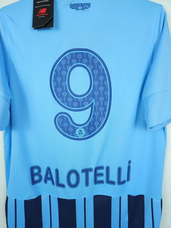 2023-24 Adana Demirspor Home Shirt Balotelli #9 - detailed view