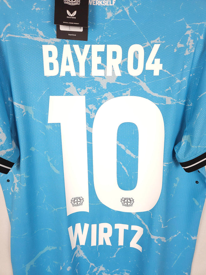 2023-24 Bayer Leverkusen Third Shirt Wirtz #10 (Pro) - detailed view