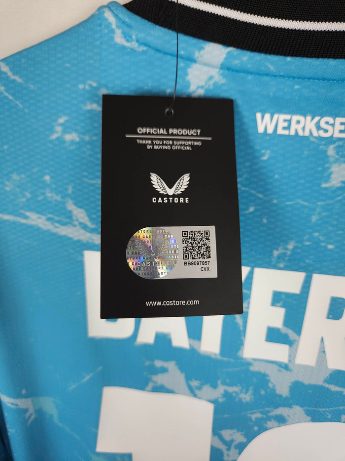 2023-24 Bayer Leverkusen Third Shirt Wirtz #10 (Pro) - detailed view