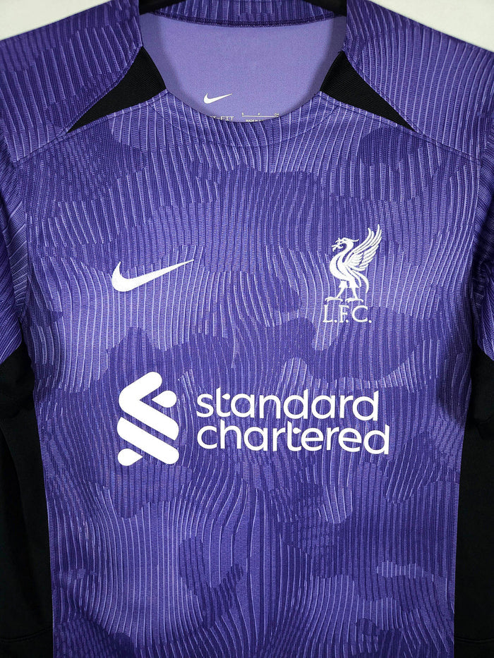 2023-24 Liverpool Third Shirt Szoboszlai #8 - detailed view