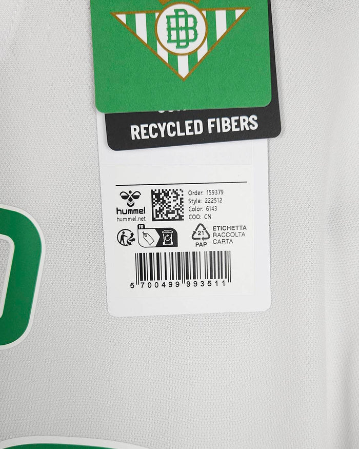 2023-24 Real Betis Home Shirt Isco #22 - detailed view
