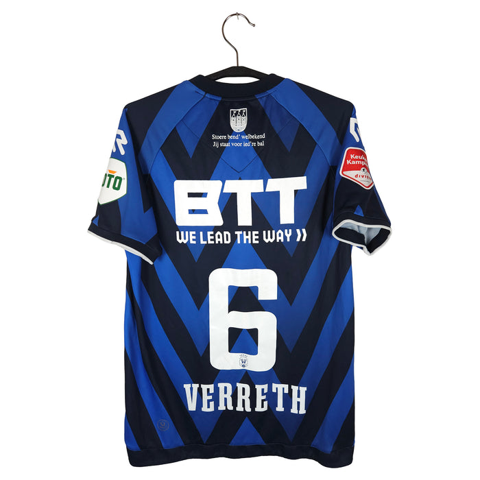 2023-24 Willem II Third Shirt Verreth #6 - back view