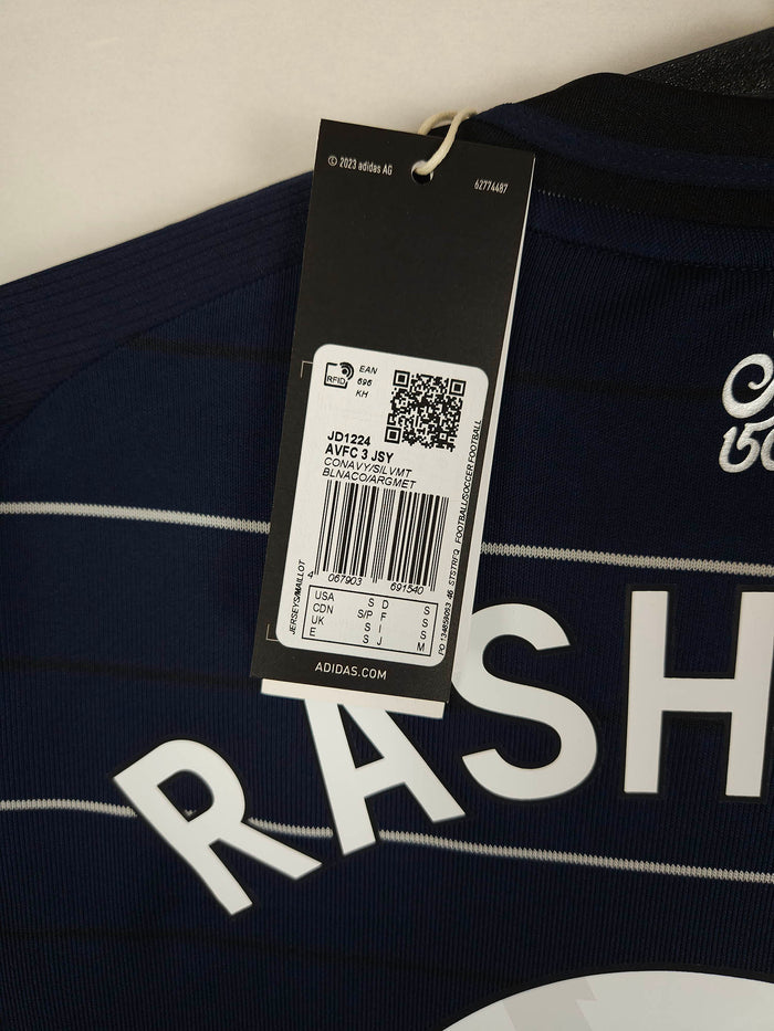 2024-25 Aston Villa Third Shirt Rashford #9 - detailed view