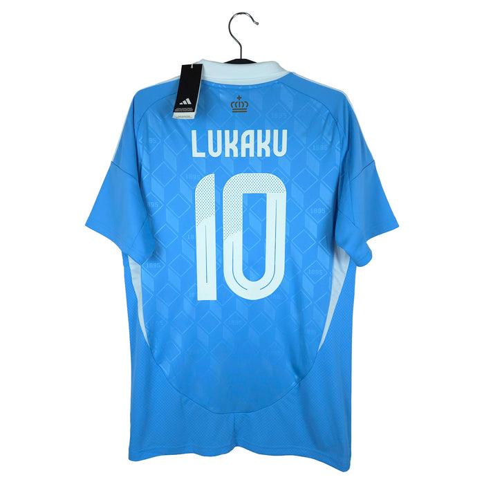 2024-25 Belgium Away Shirt Lukaku #10 - back view