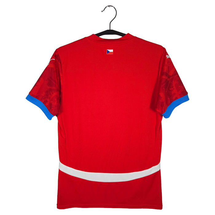 2024-25 Czech Republic Home Shirt - back view