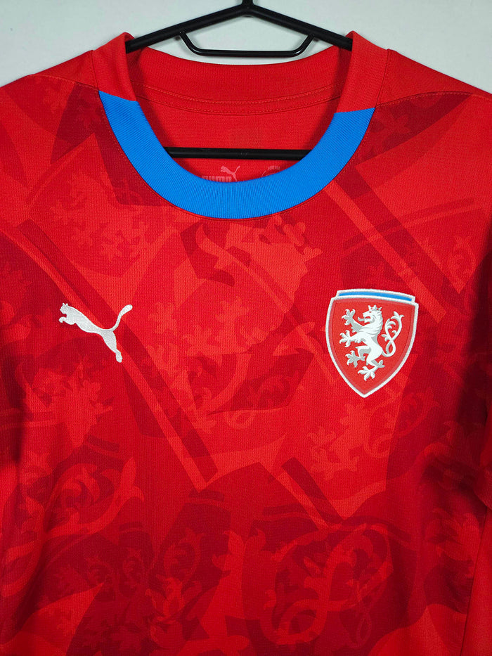 2024-25 Czech Republic Home Shirt - detailed view