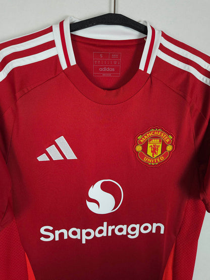 2024-25 Manchester United Home Shirt Højlund #9 - detailed view