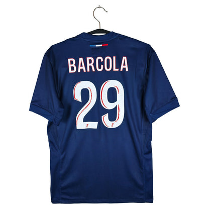 2024-25 Paris Saint-Germain Home Shirt Barcola #29 - back view