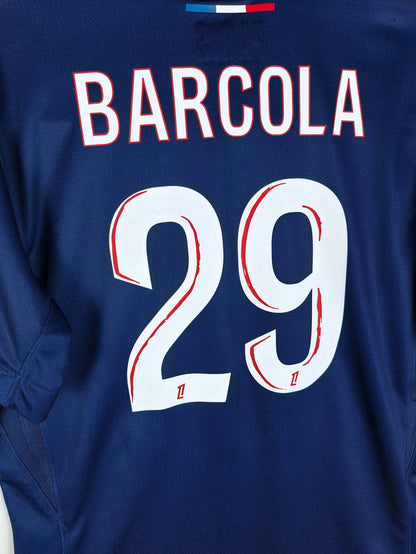 2024-25 Paris Saint-Germain Home Shirt Barcola #29 - detailed view