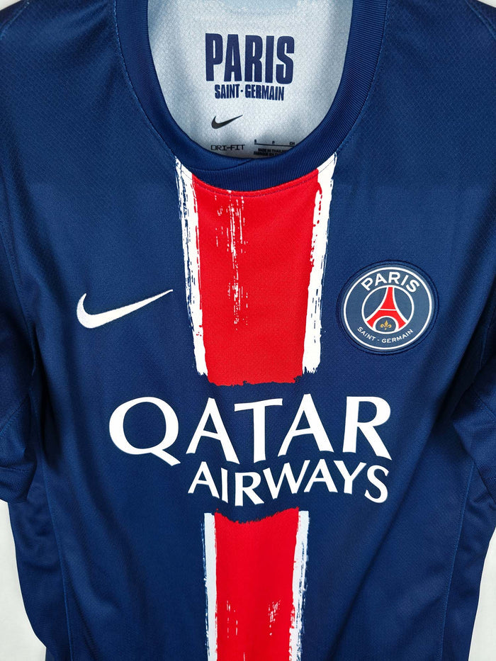 2024-25 Paris Saint-Germain Home Shirt Barcola #29 - detailed view