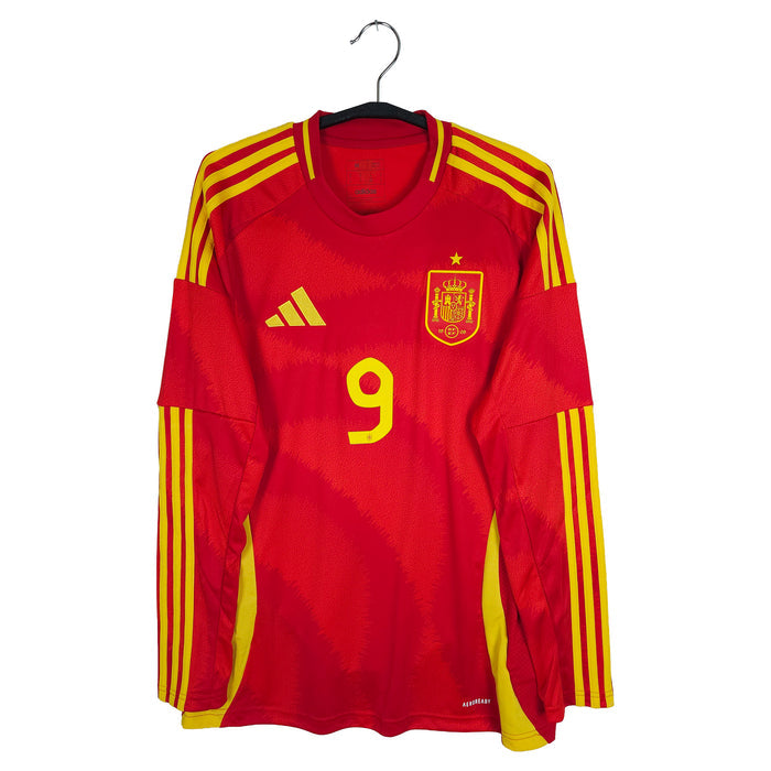 2024-25 Spain Home Shirt Gavi #9 (LS) - front view