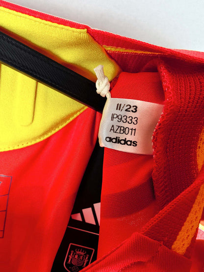 2024-25 Spain Home Shirt Lamine Yamal #19 (Pro) - detailed view