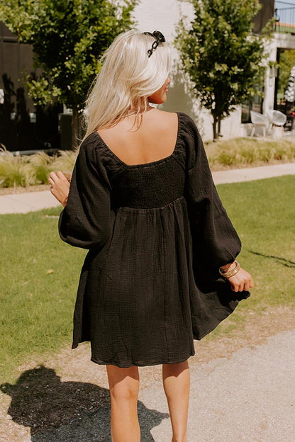 Release Your Worries Dress In Black
