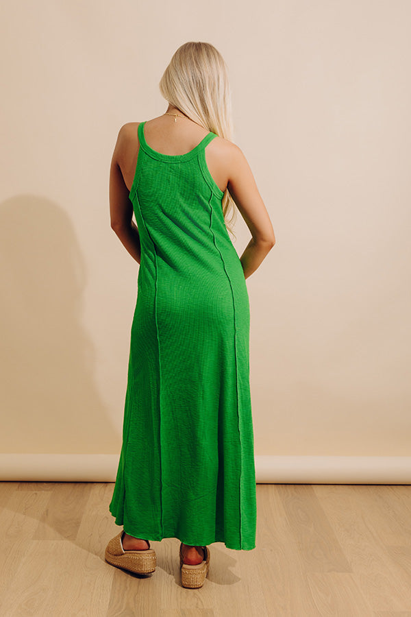 Malibu Pier Maxi In Kelly Green