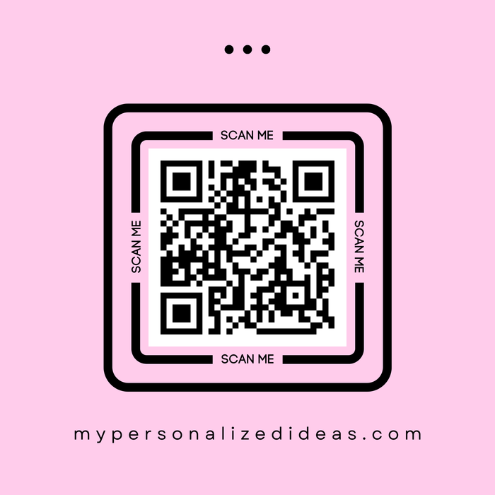 2.25 x 2.25" Two Sided FRP QR CODE Square Key Chain, Custom, Personalized for your business