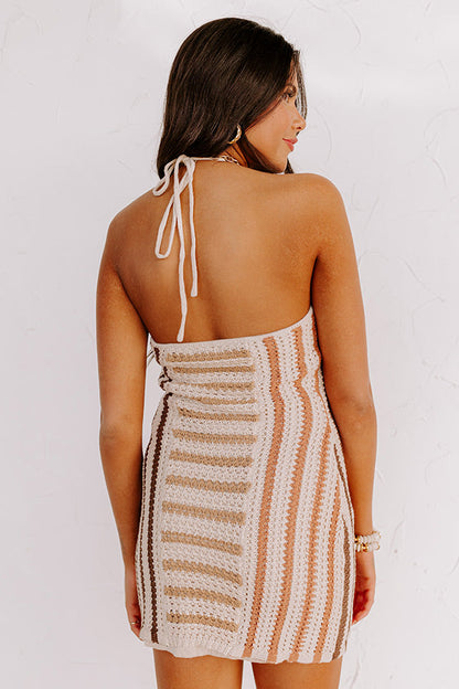 Treasure Found Crochet Mini Dress