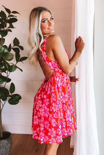 Bonding In Bali Floral Dress