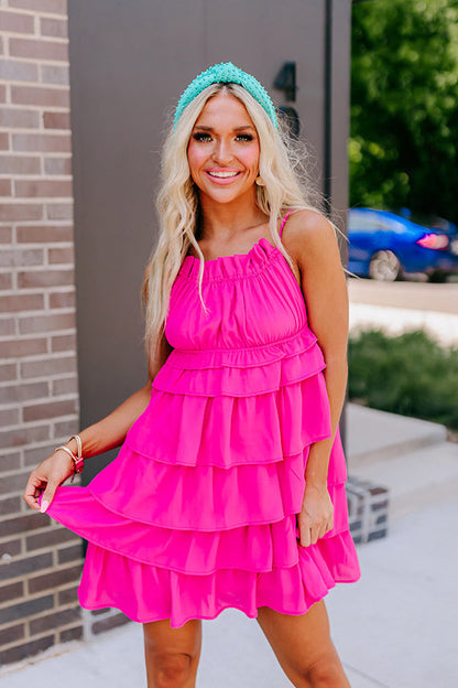 Editor In Chic Tiered Mini Dress
