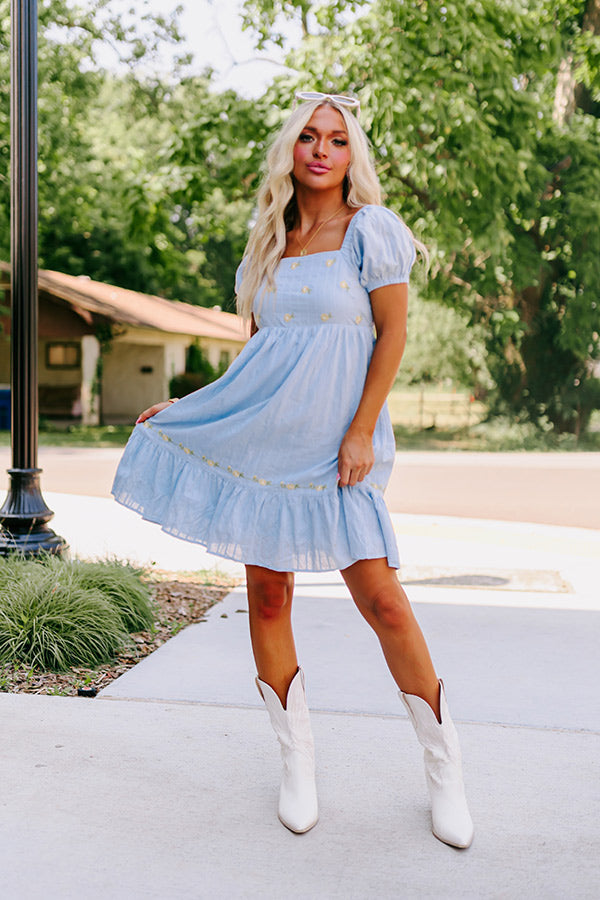 Daily Obsession Embroidered Dress