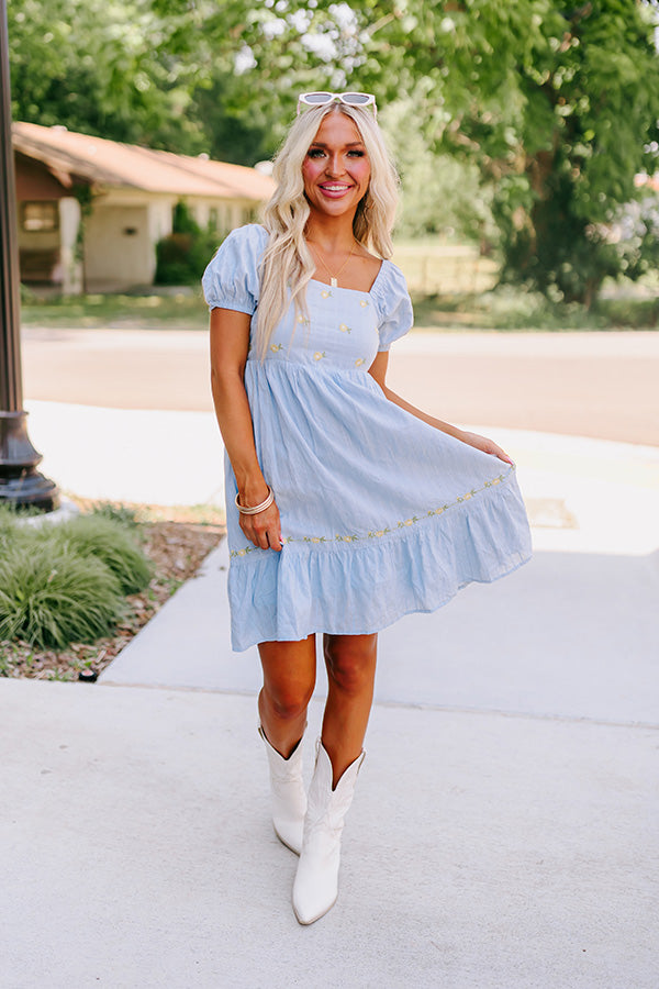 Daily Obsession Embroidered Dress