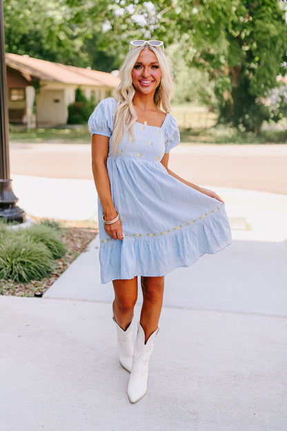 Daily Obsession Embroidered Dress
