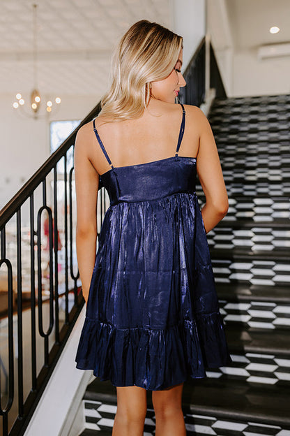 Put A Bow On It Asymmetrical Mini Dress