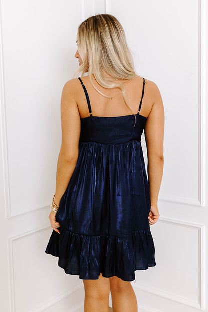 Put A Bow On It Asymmetrical Mini Dress