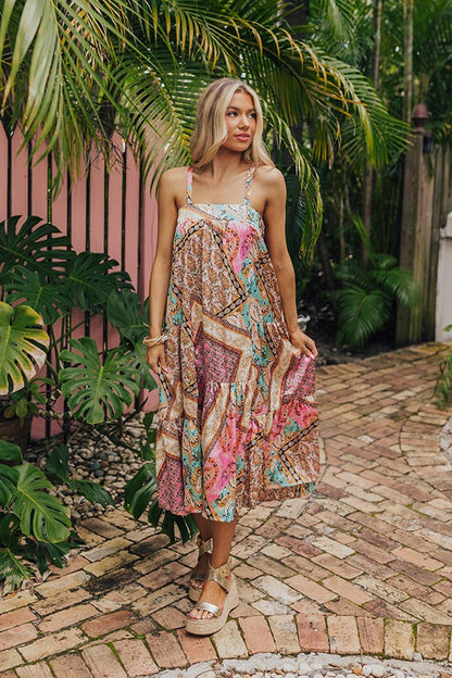 Sweetest Gesture Paisley Midi