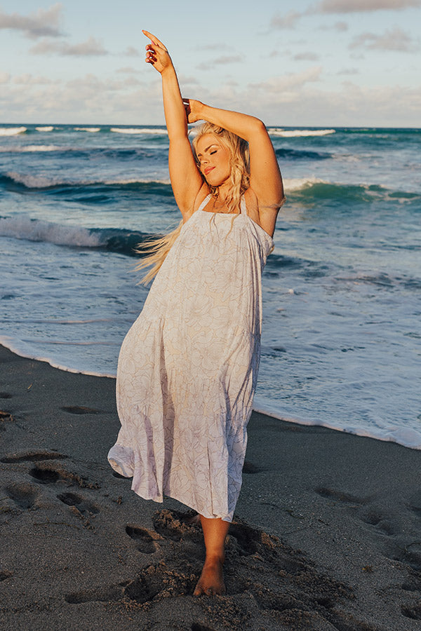 Sweetest Gesture Floral Midi Curves