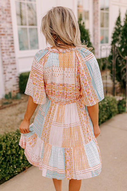 Seeking The Shore Shift Dress in Ivory