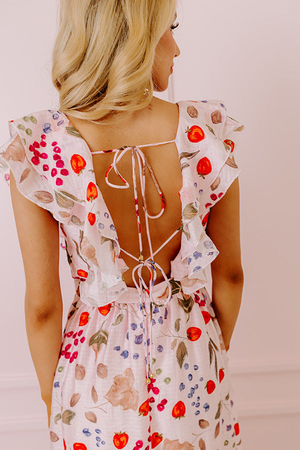 Picnic Date Ruffle Maxi