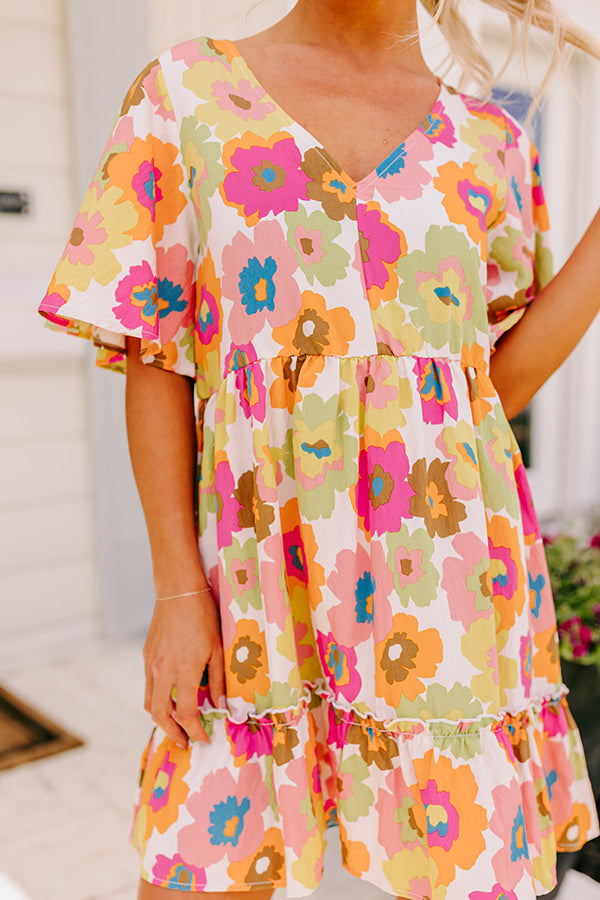 Oh Happy Days Floral Mini Dress