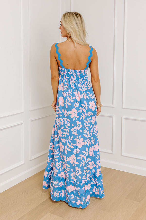 Heart Skips A Beat Floral Maxi Dress