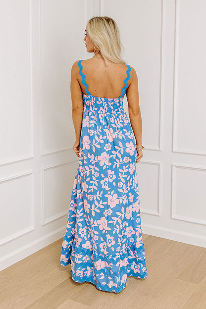 Heart Skips A Beat Floral Maxi Dress