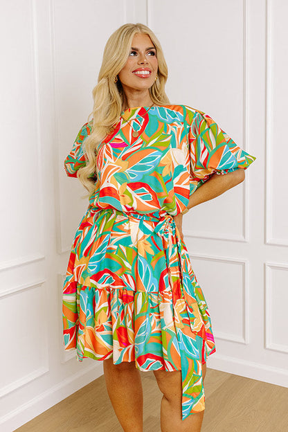 Tonic and Tropics Mini Dress Curves