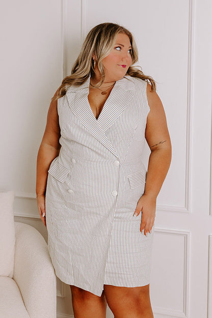Country Club Chic Wrap Dress Curves