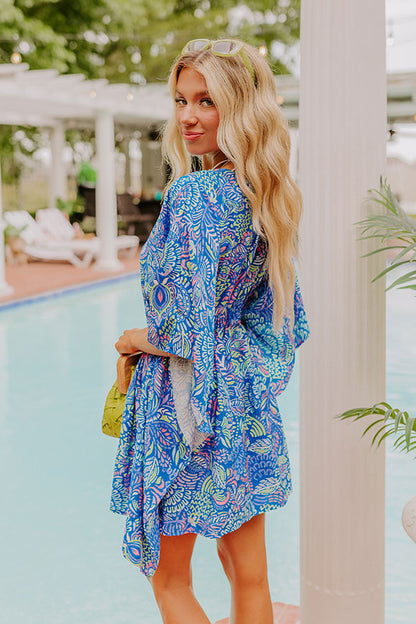 Antigua Bound Caftan Mini Dress