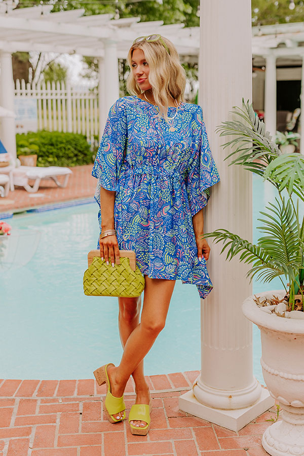 Antigua Bound Caftan Mini Dress