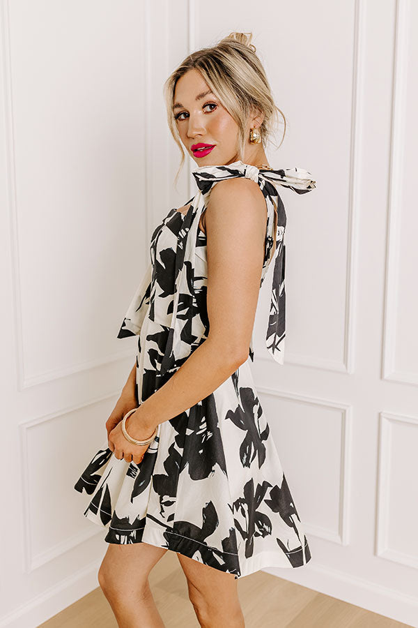 Enchanted Garden Floral Mini Dress