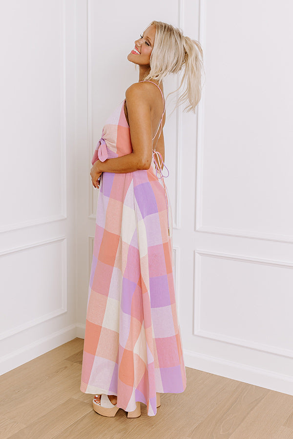 Romantic Picnic Maxi Dress