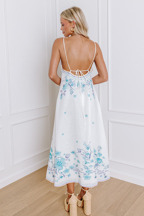 Quiet Countryside Floral Midi