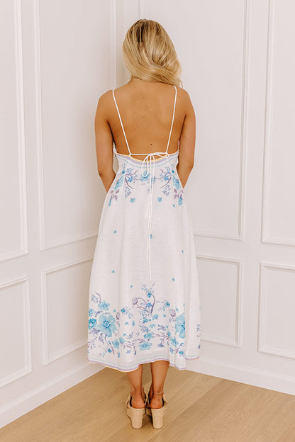 Quiet Countryside Floral Midi
