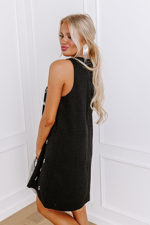 Spotlight Moment Embellished Mini Dress
