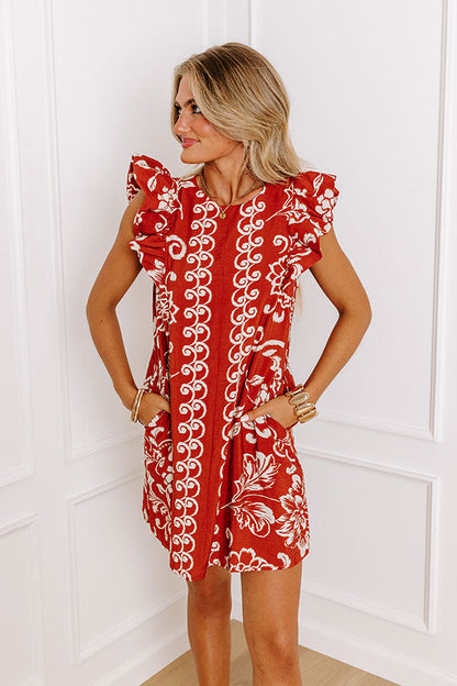 Tucson Market Floral Mini Dress